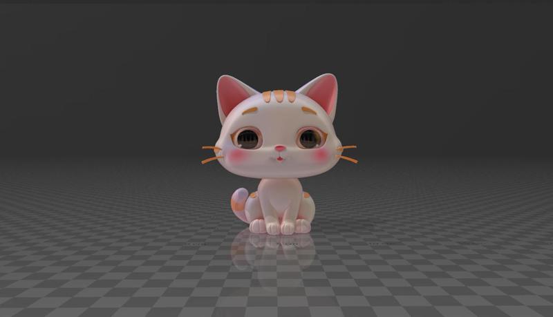 🐱 Gatito Kawaii Miniatura - Kawaii Cat Miniature (FREE - THANK YOU TO MY FOLLOWERS)