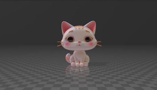 🐱 Gatito Kawaii Miniatura - Kawaii Cat Miniature (FREE - THANK YOU TO MY FOLLOWERS)
