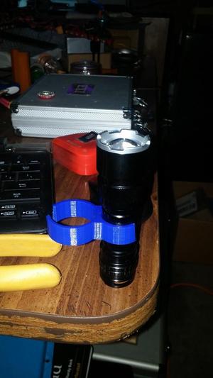 shop vac flash light holder