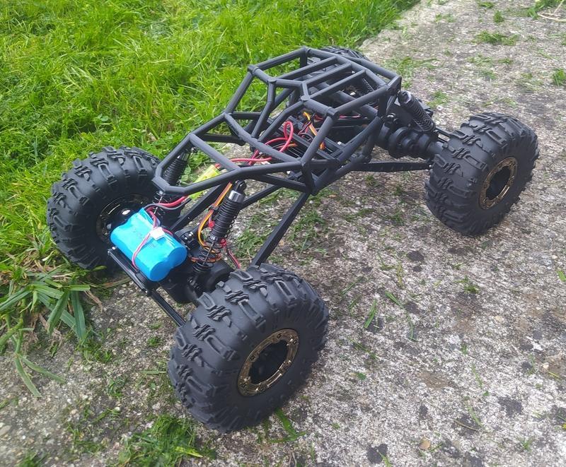 rc crawler chassis cage for ftx ravine, danchee ridgerock and tumbler