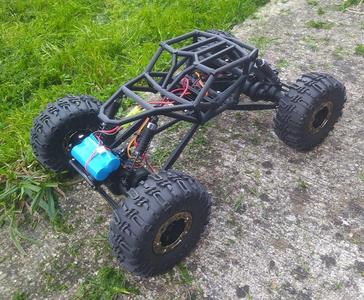rc crawler chassis cage for ftx ravine, danchee ridgerock and tumbler