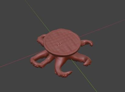Octopus-Inspired Soap Dish