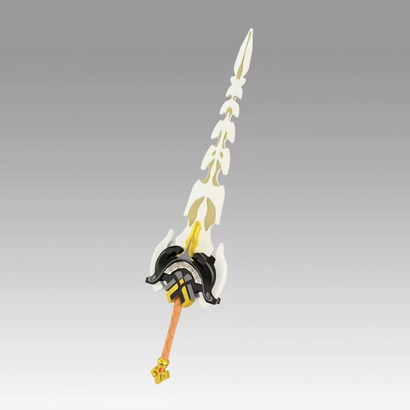 Genshin Impact Diluc Razor Beidou Serpent Spine Claymores