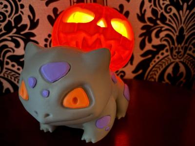 Halloween Bulbasaur Tealight (NO AMS)