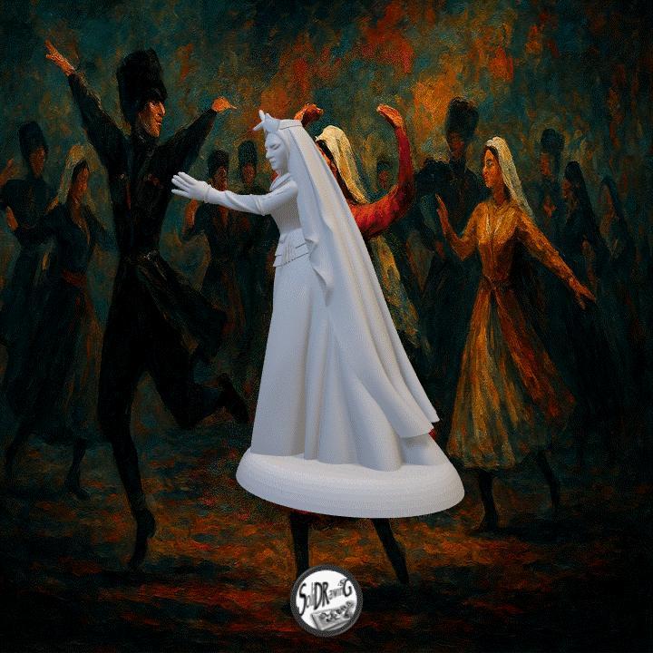 Caucasian Graceful Performer - SoliDRawinGs SG019