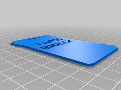 badge tape cutter