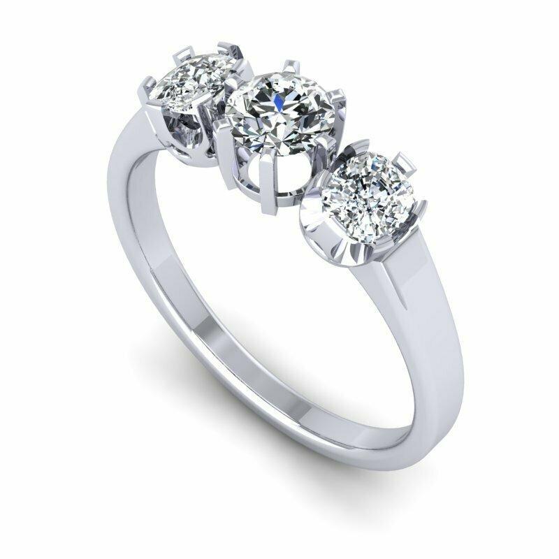 3D jewelry Ring Model 570-R