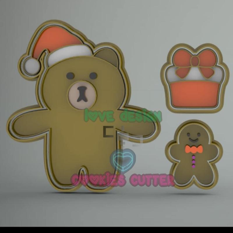 CUTTER + MARKER TEDDY BEAR HUGGER