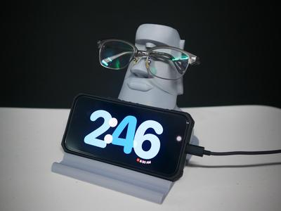 Moai Glasses and Phone stand