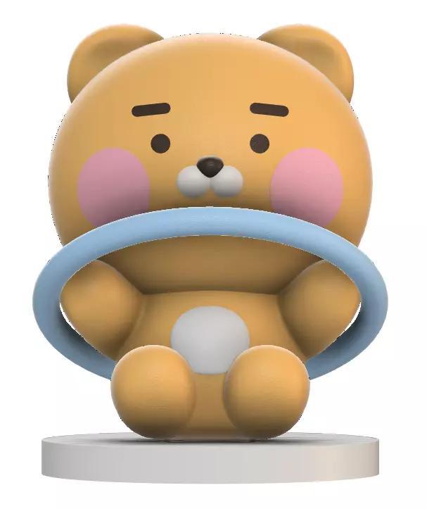 kakao friend baby ryan figure