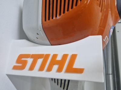 Wall mount for Stihl brushcutter