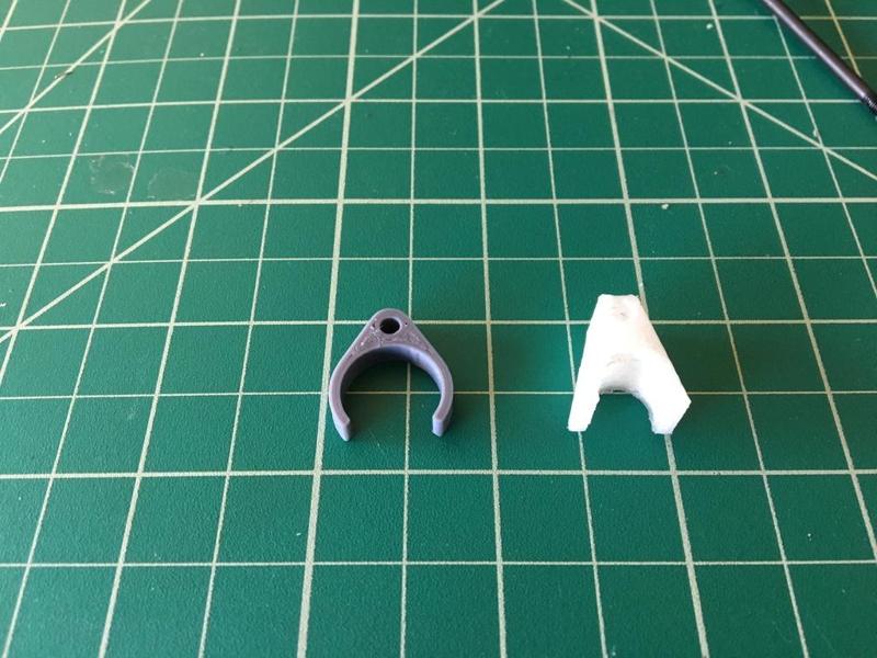 Alternative strain relief bracket for Carl's Alu Carriage