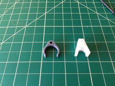 Alternative strain relief bracket for Carl's Alu Carriage