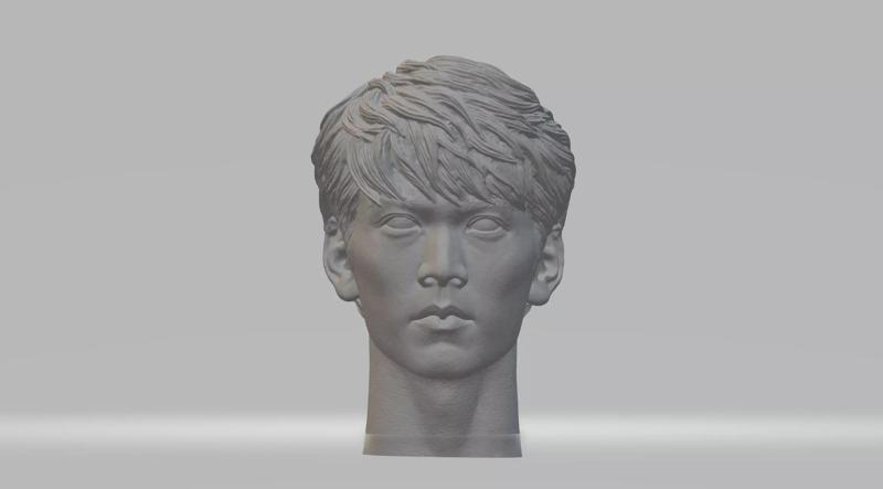 Ultraman Tiga Large Ancient Head 3D Model