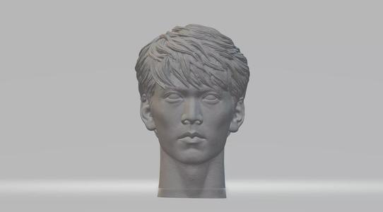 Ultraman Tiga Large Ancient Head 3D Model