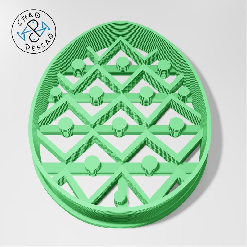 Easter Egg - Cookie Cutter - Fondant