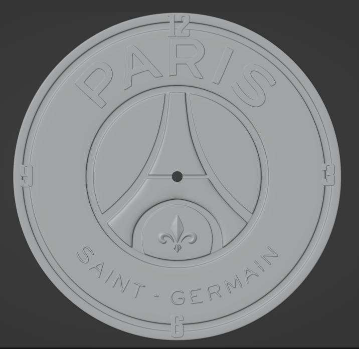PSG clock face