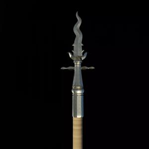 Historical Accuracy 3d Model of War Spear