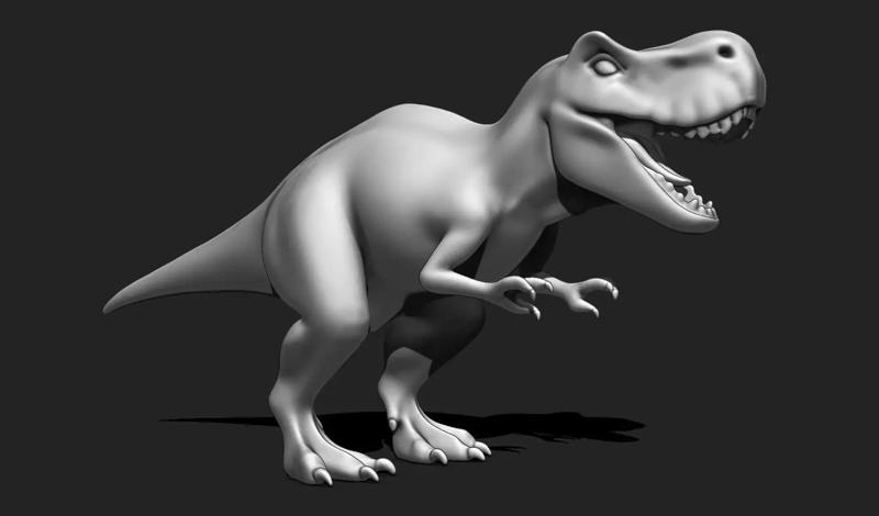 Tyrannosaurus Rex - Jurassic Dinosaur Sculpture