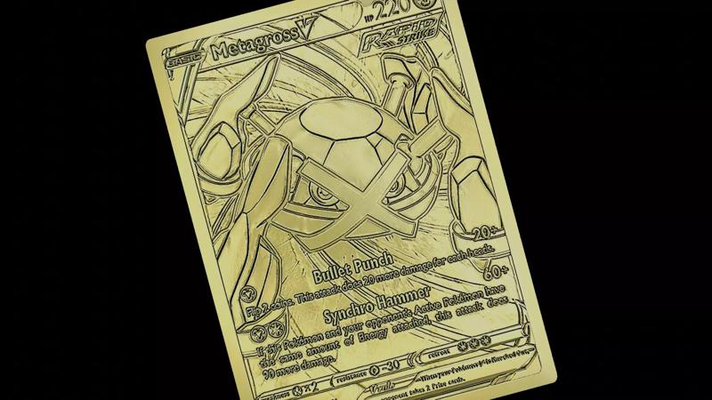 METAGROSS V POKEMON CARD