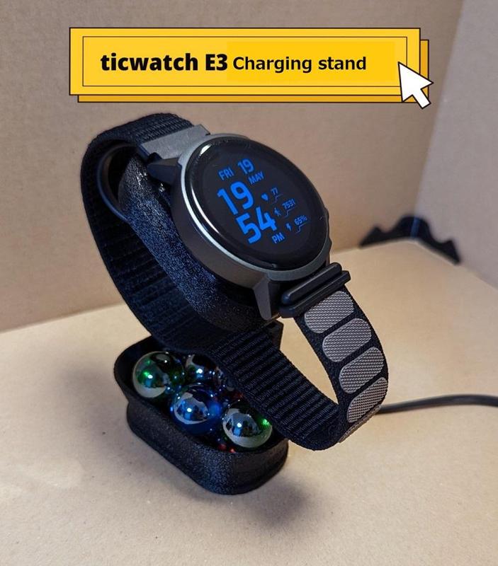ticwatch E3 Charging stand