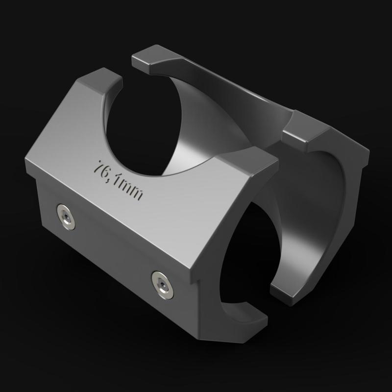 Vice jaws for tubes 76.1mm - 3"