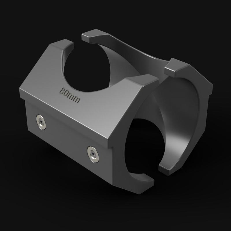 Vice jaws for pipes 80mm