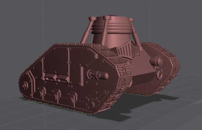 THE Treadnought (bottom half only)