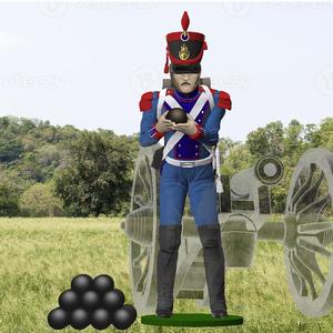 ARTILLEUR NAPOLEON -SERVANT CANON GRIBEAUVAL #2