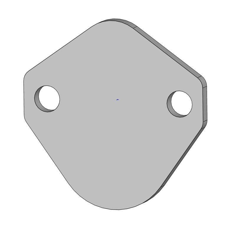 VW Volkswagen Fuelpump block Plate 8V 1300 1100 86C Polo Audi