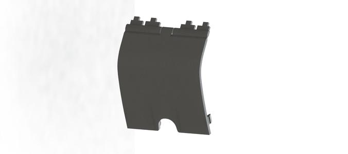 VW Passat B3 GT 1991-1992 Threshold plug 357853917
