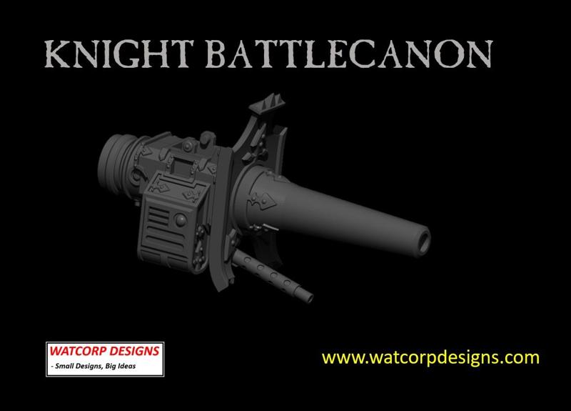 Knight Scale Battle Cannon