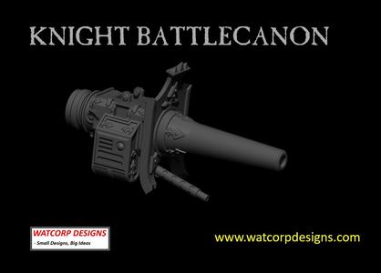 Knight Scale Battle Cannon