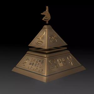 Beautiful Pyramid-Shaped Box