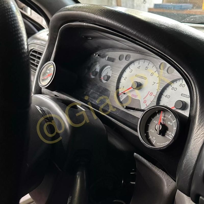 Subaru GC8 V5 V6 Gauge Cluster Bezel 52mm Gauge