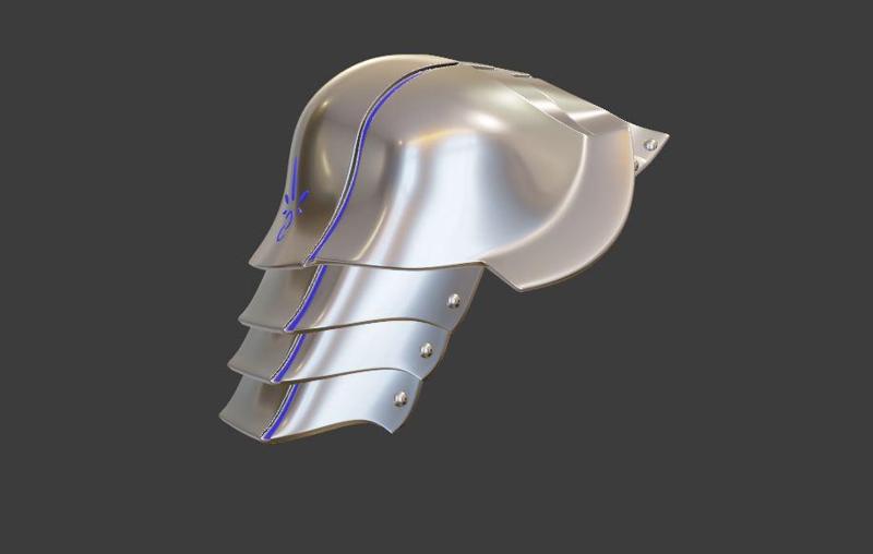 FATE I Arthur pendragon cosplay I Shoulder part