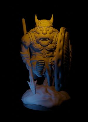 Dwarf Pawn of the Storm Lords_Chess