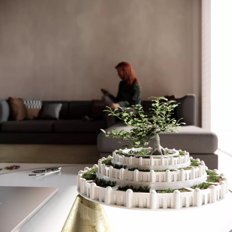 Castle in the Sky Planter