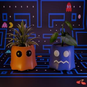 Planter PAC-MAN Ghosts Bundle