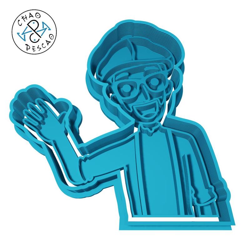 Blippi - Cookie Cutter - Fondant - Polymer Clay