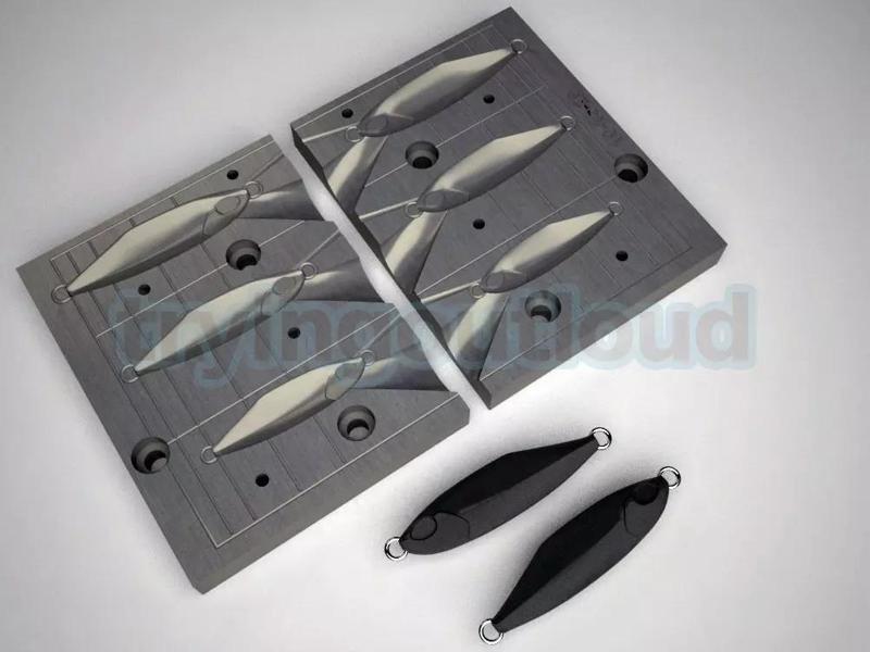 10-15-20 Gr  D TETRO Metal Jig Mold