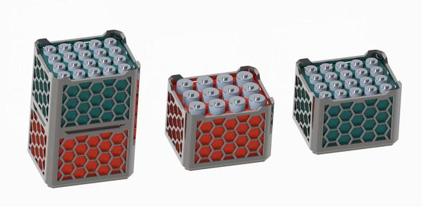 🔋 Battery Case Duo – AA & AAA 3D Printable Storage Box Set | Only $3