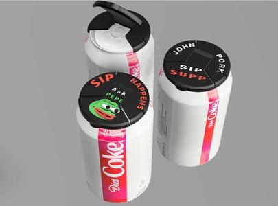 Beer Can Lid  (With Free Designer Lids)