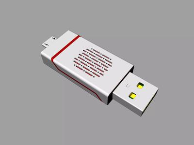 Red and black OTG U Disk C
