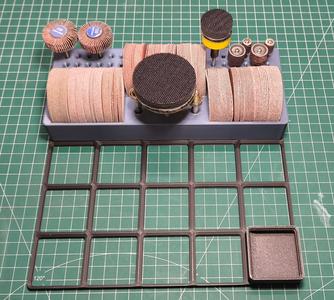 Sanding Disc Holder 50mm - Gridfinity