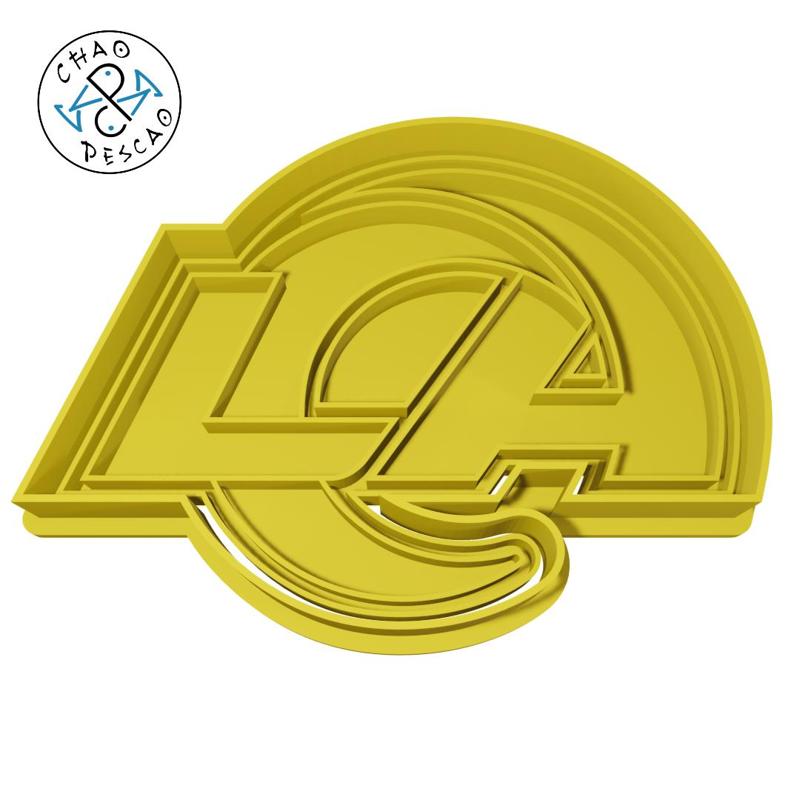 LA Rams NFL - Cookie Cutter - Fondant - Polymer Clay