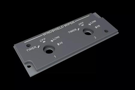 EMBRAER E1 OVERHEAD - WINDSHIELD WIPER PANEL