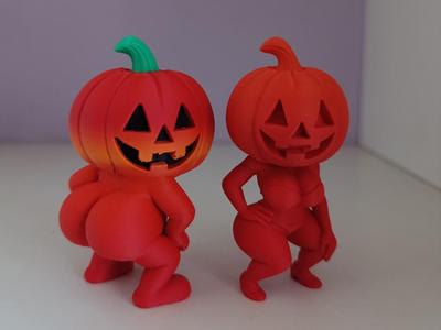 pumpkin lady