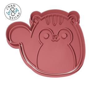 Squirrel - Squishmallows - Cookie Cutter - Fondant - Polymer Clay