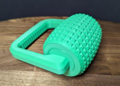 Print-in-place Massage Roller